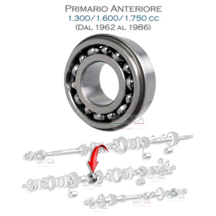 Cuscinetto Anteriore Albero Primario Cc Serie