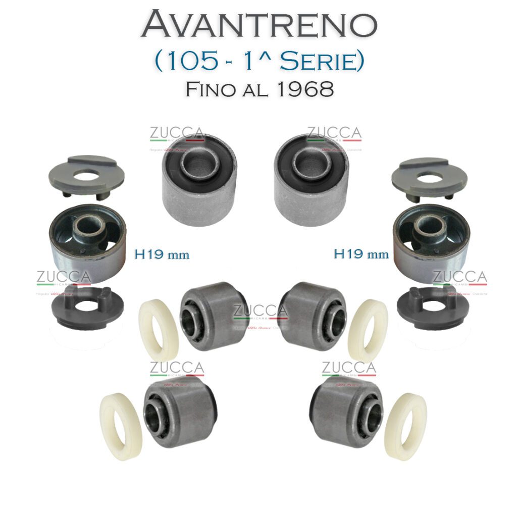 Kit Boccole Avantreno Serie 105 1 Serie Fino Al 1968 Zucca