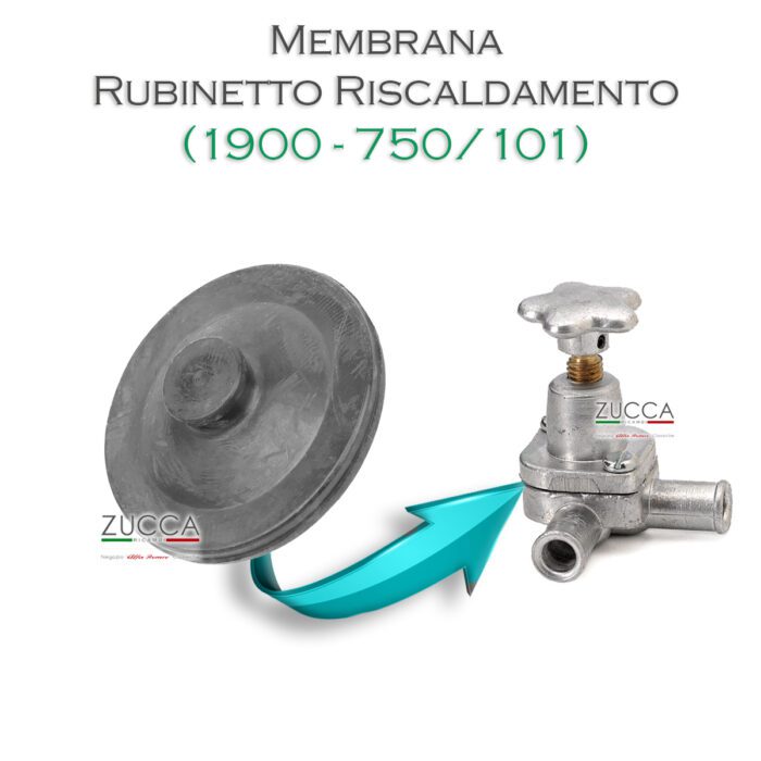 Membrana - Rubinetto Riscaldamento (1900 - 750/101 - Fino al 1960)