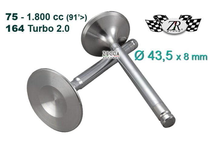 Valvola ASPIRAZIONE - A75 1800 - 164 Turbo - 7547400