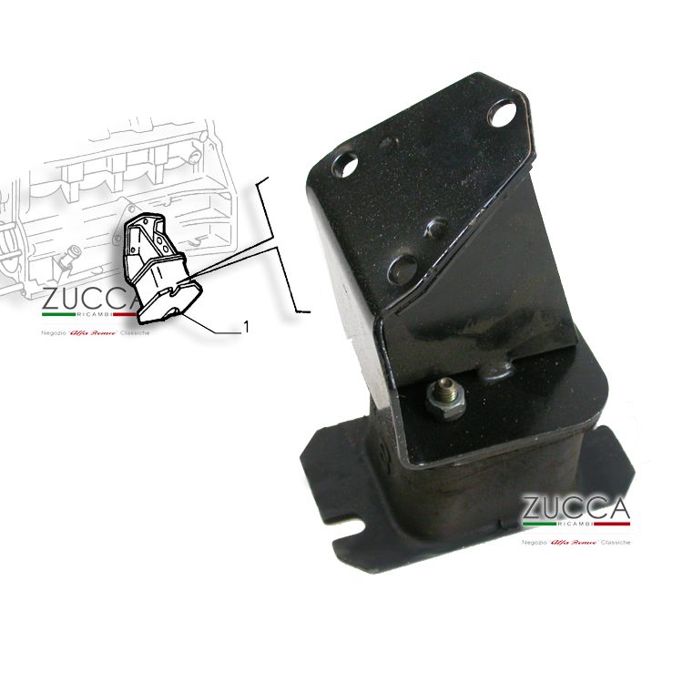 Supporto Motore Destro - Lato Aspirazione (116/162) Alfa Romeo