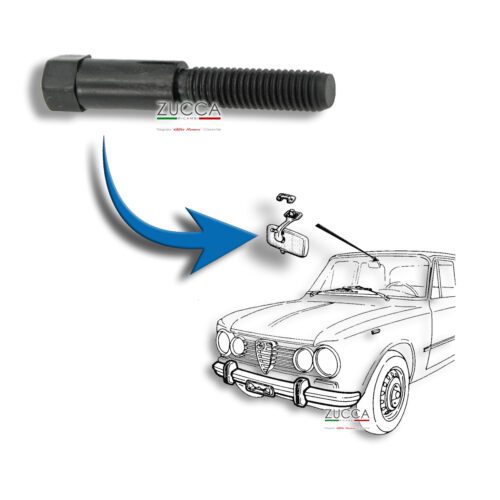 Portachiavi stemma Alfa Romeo 90x37mm